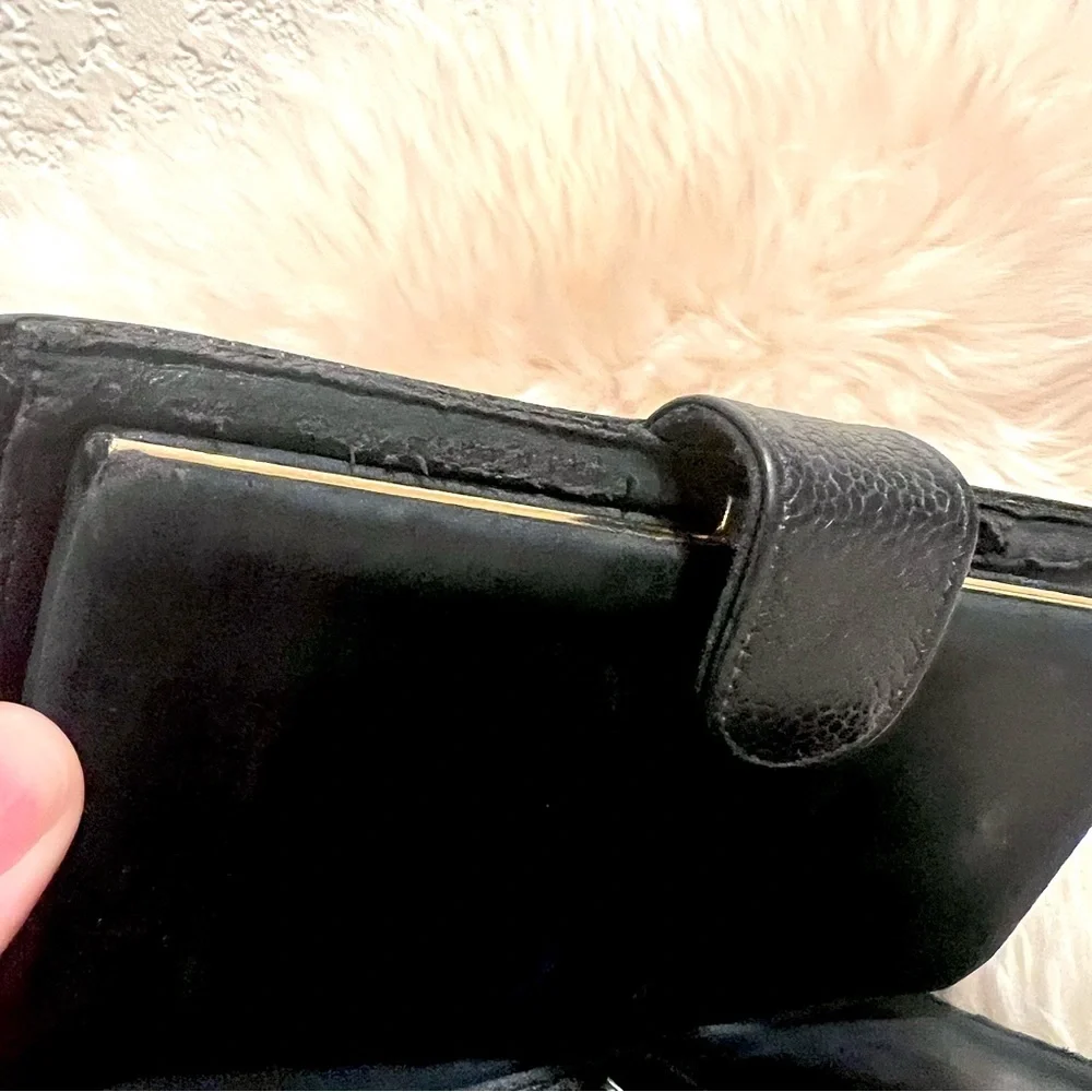 CHANEL‎ Black Wallet with Chain